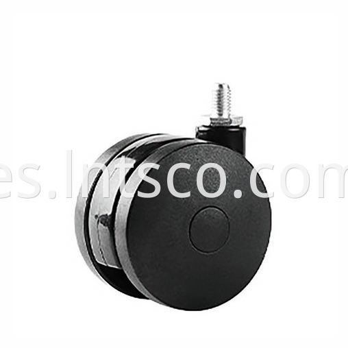 lightweight Threaded Stem Swivel Casters with Nylon Wheels